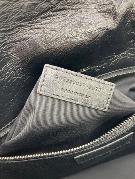 serial number authentic ysl bag inside|how to read ysl serial numbers.